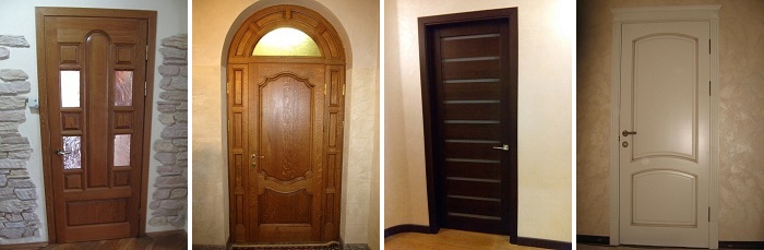 Двери из массива дуба