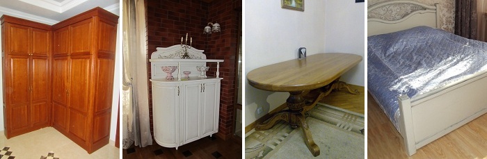 Мебель из массива дуба